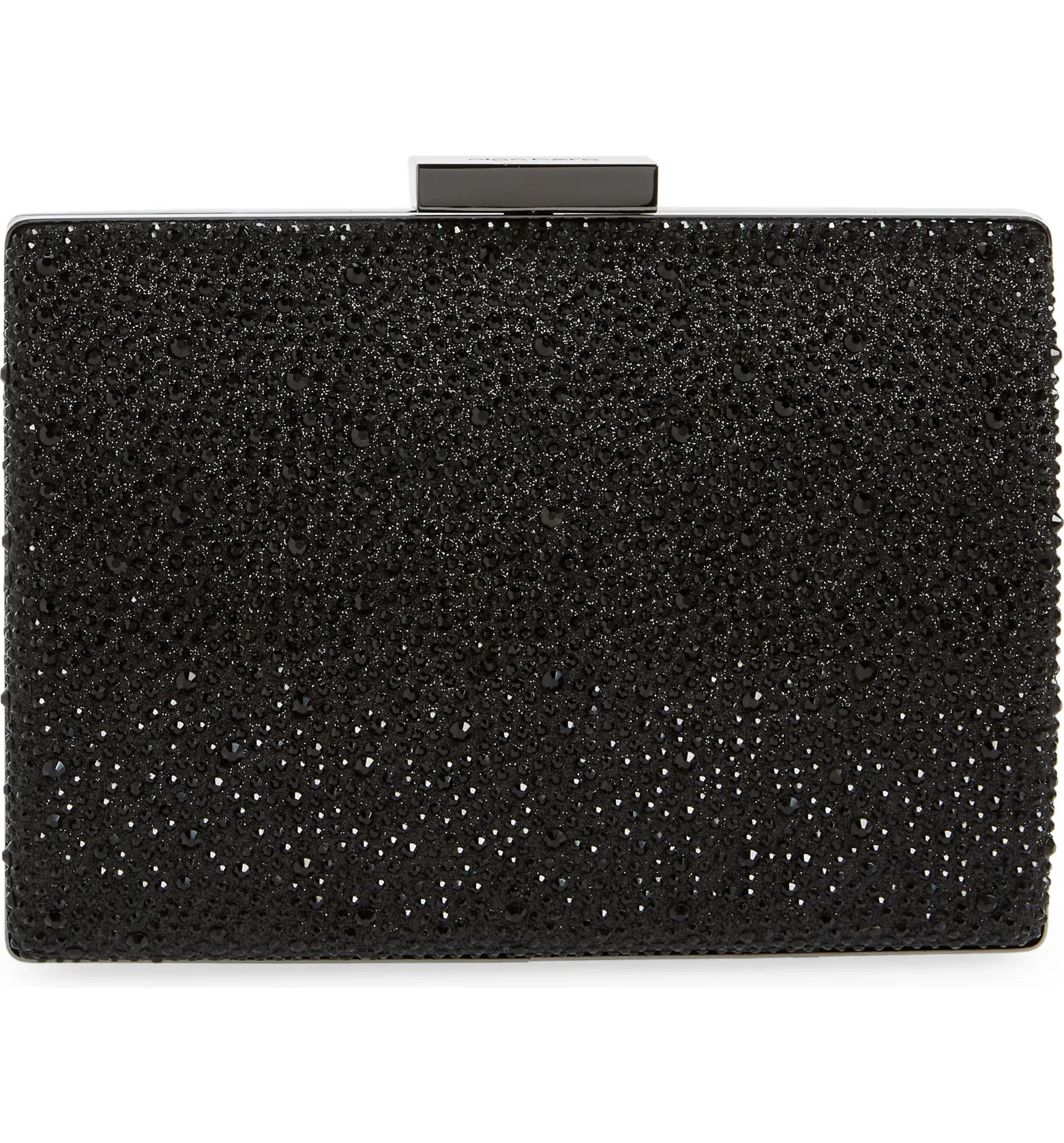 Olga Berg Gabby Metallic Hot Fix Crystal Clutch | Nordstrom | Nordstrom