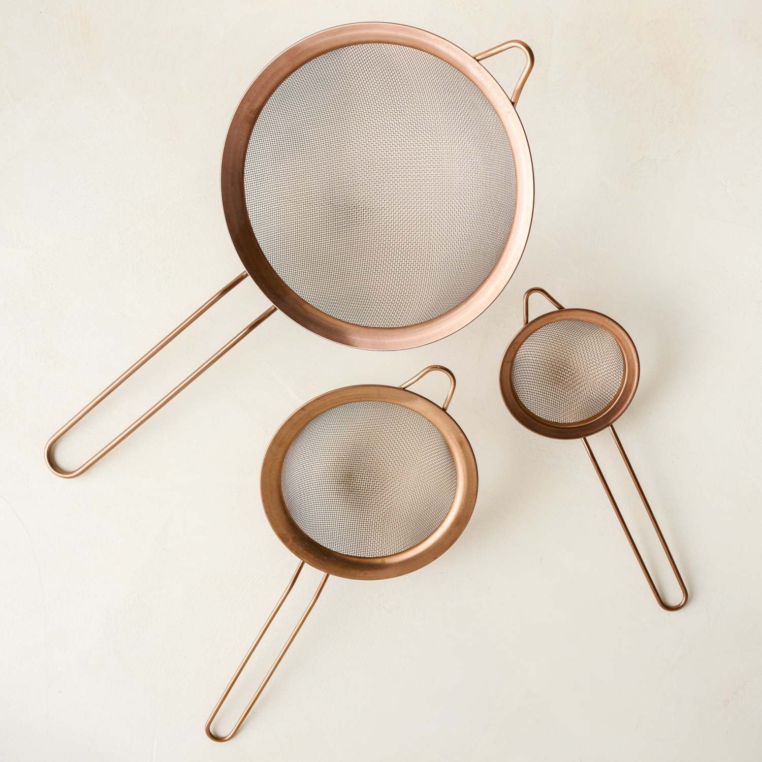Copper Sieves Set of 3 | Magnolia