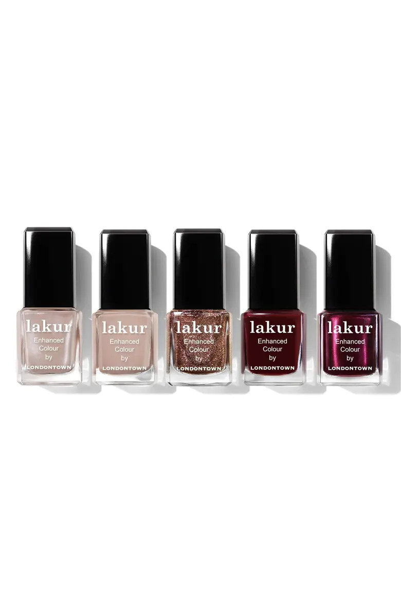 Londontown Winter Whimsy 5-Piece Nail Color Set $60 Value | Nordstrom | Nordstrom