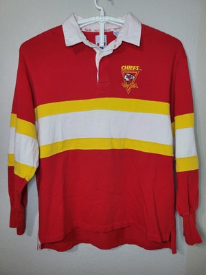 Vintage DSJ NFL Red Kansas City Chiefs Heavy Rugby Shirt Adult Size XL  | eBay | eBay US