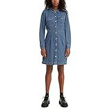 Levi's Women's Ellie Denim Dress, Mid Marble X, Small | Amazon (US)