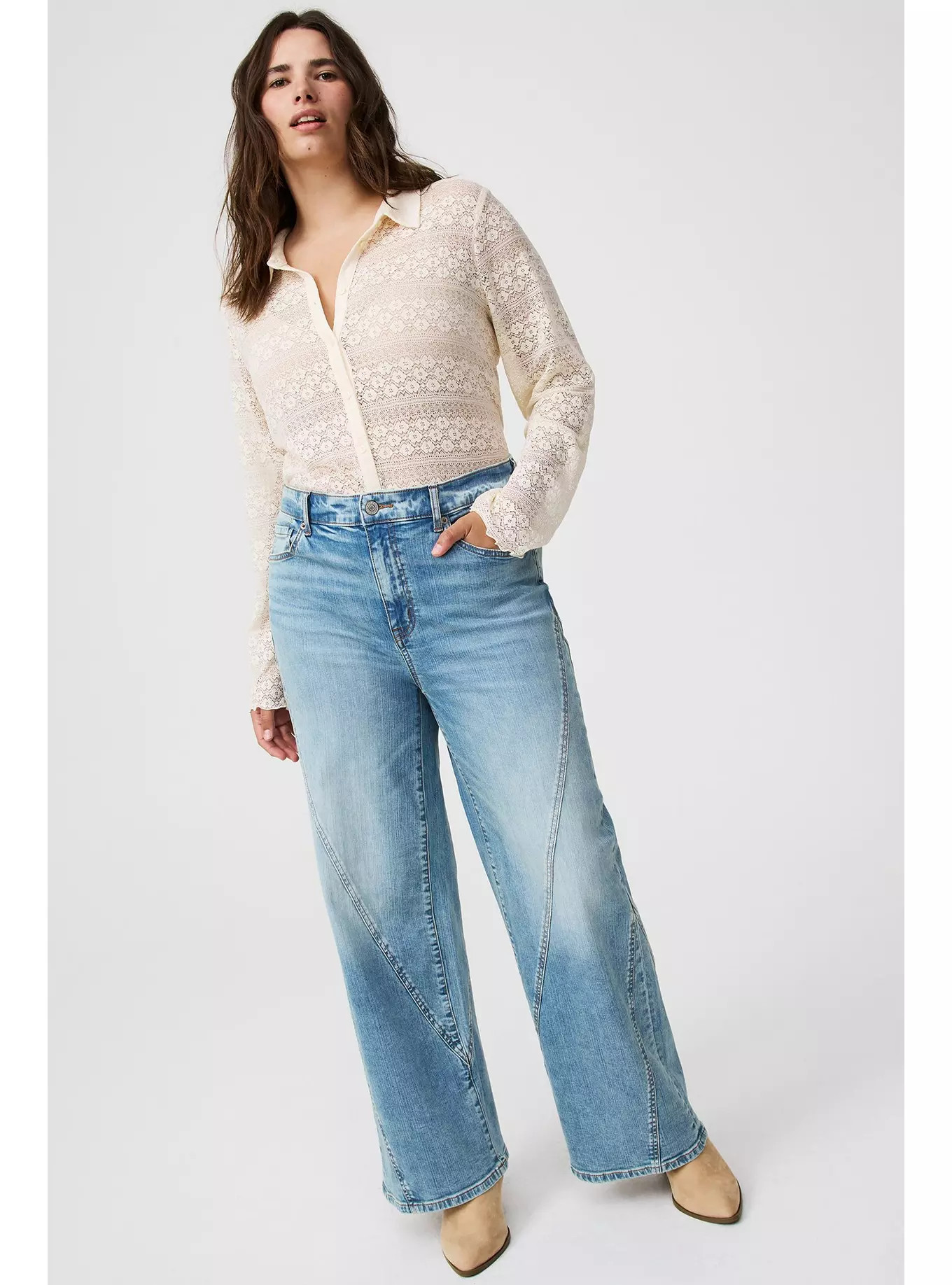 Collared Button-Up Top | Torrid (US & Canada)