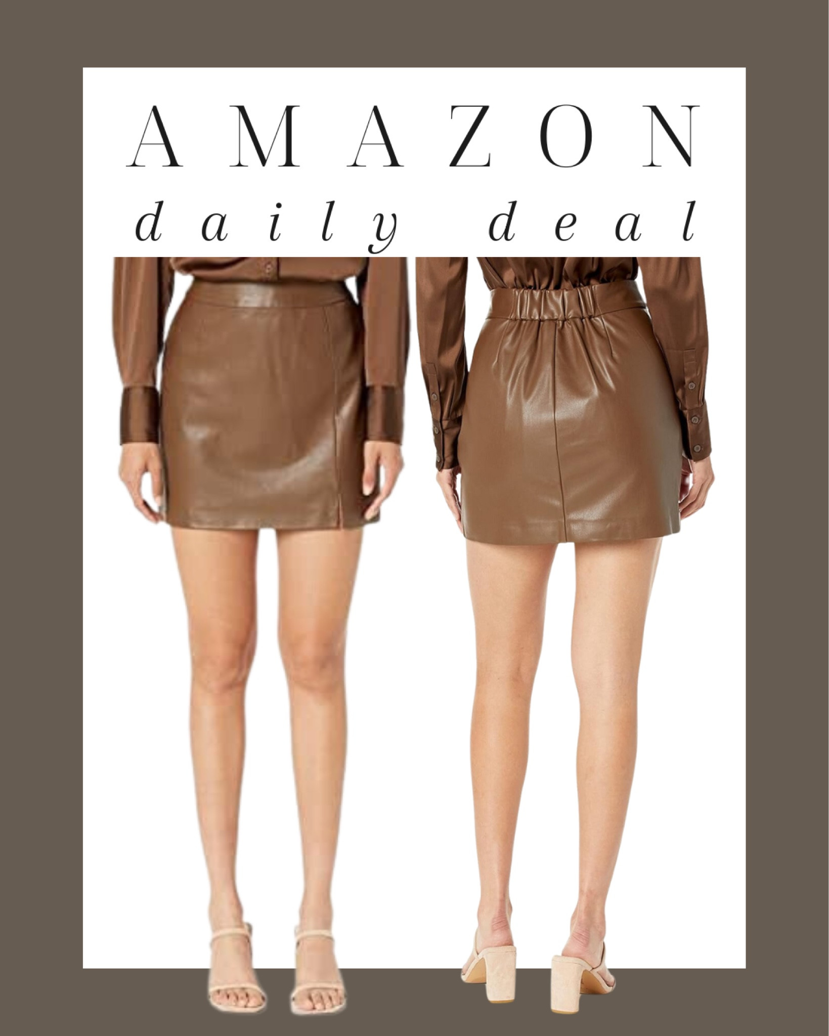 Amazon daily deal 👏🏼 vegan leather mini skirt for under $20! Love this for a night out. 

Vegan leather, mini skirt, skirt, night out, date night, party, night out fashion, sale, sale find, Amazon sale, Womens fashion, fashion, fashion finds, outfit, outfit inspiration, clothing, budget friendly fashion, summer fashion, spring fashion, wardrobe, fashion accessories, Amazon, Amazon fashion, Amazon must haves, Amazon finds, amazon favorites, Amazon essentials #amazon #amazonfashion

#LTKsalealert #LTKstyletip #LTKmidsize