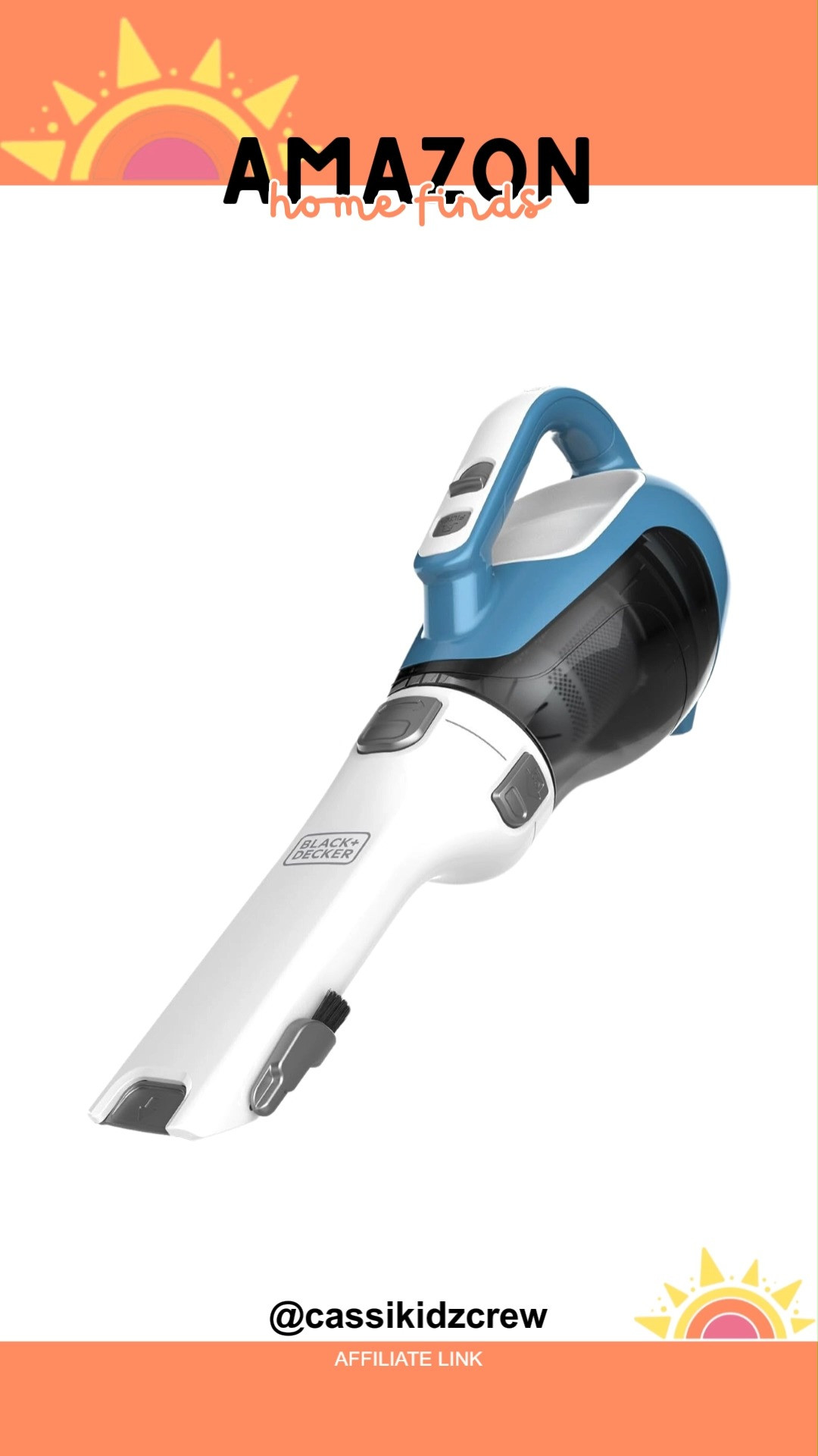 BLACK+DECKER dustbuster AdvancedClean Handheld Vacuum Cordless makes quick cleanups simple, powerful, and cordless for everyday messes. Keep your space fresh and tidy with ease. 🧹✨🏡  

#BLACKDECKER #dustbuster #AdvancedClean #HandheldVacuum #CordlessVacuum #HomeEssentials #CleaningMadeEasy #HouseholdFinds #DailyClean #PracticalStyle 

 #LTKdayinmylife #LTKHome #LTKSaleAlert