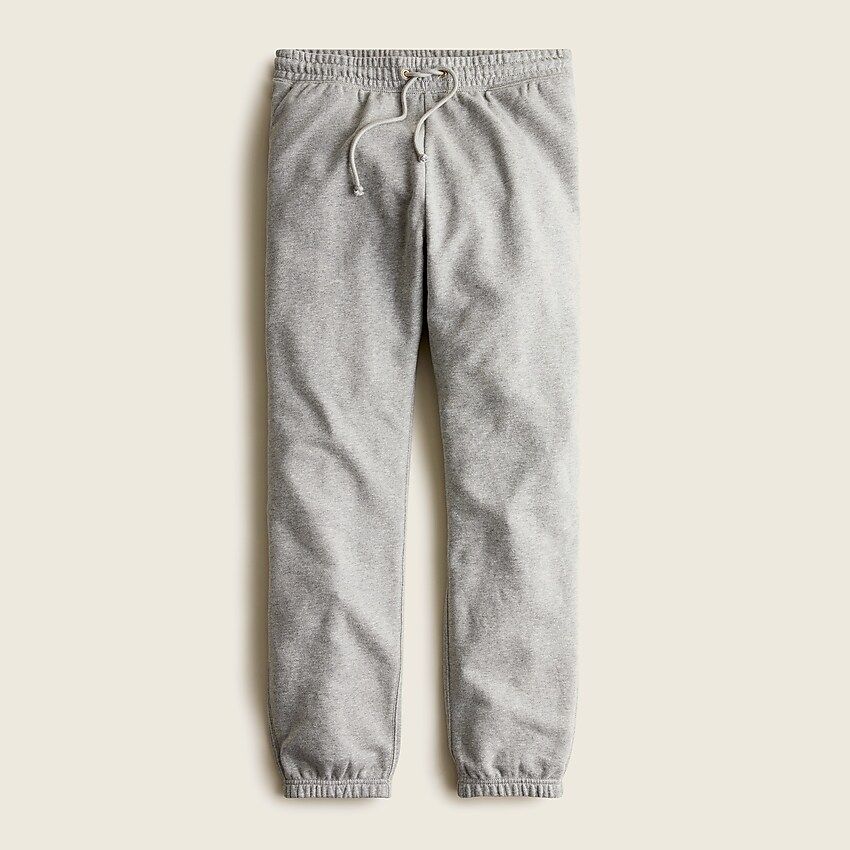 University terry sweatpant with logo embroidery | J.Crew US