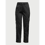 Sofia Jeans Women's High Rise Satin Cargo Pants, 27" Inseam, Sizes 00-22 | Walmart (US)
