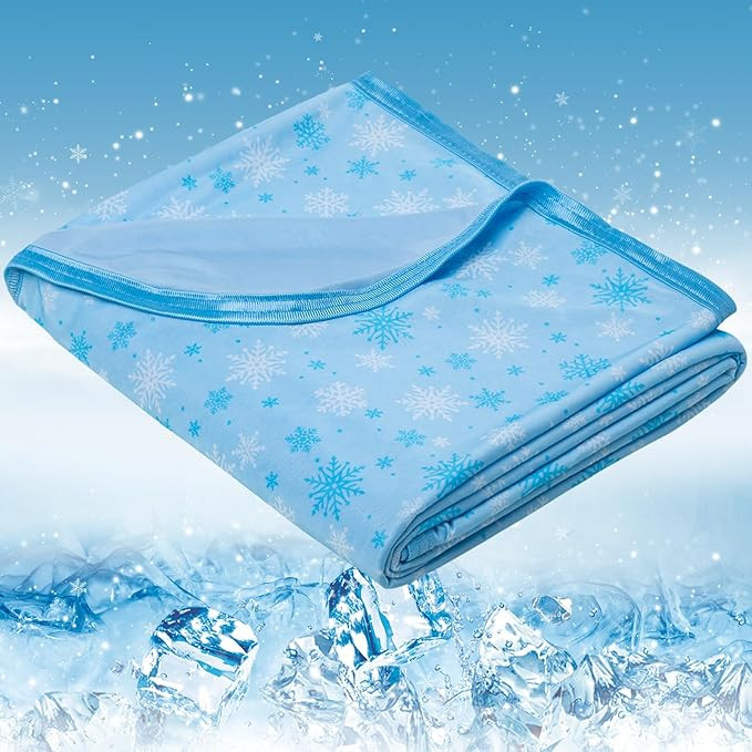 OIGAE Cooling Blanket for Hot Sleepers – Thin Summer Cooling Blanket Queen Size, Q-Max >0.5 Lig... | Amazon (US)