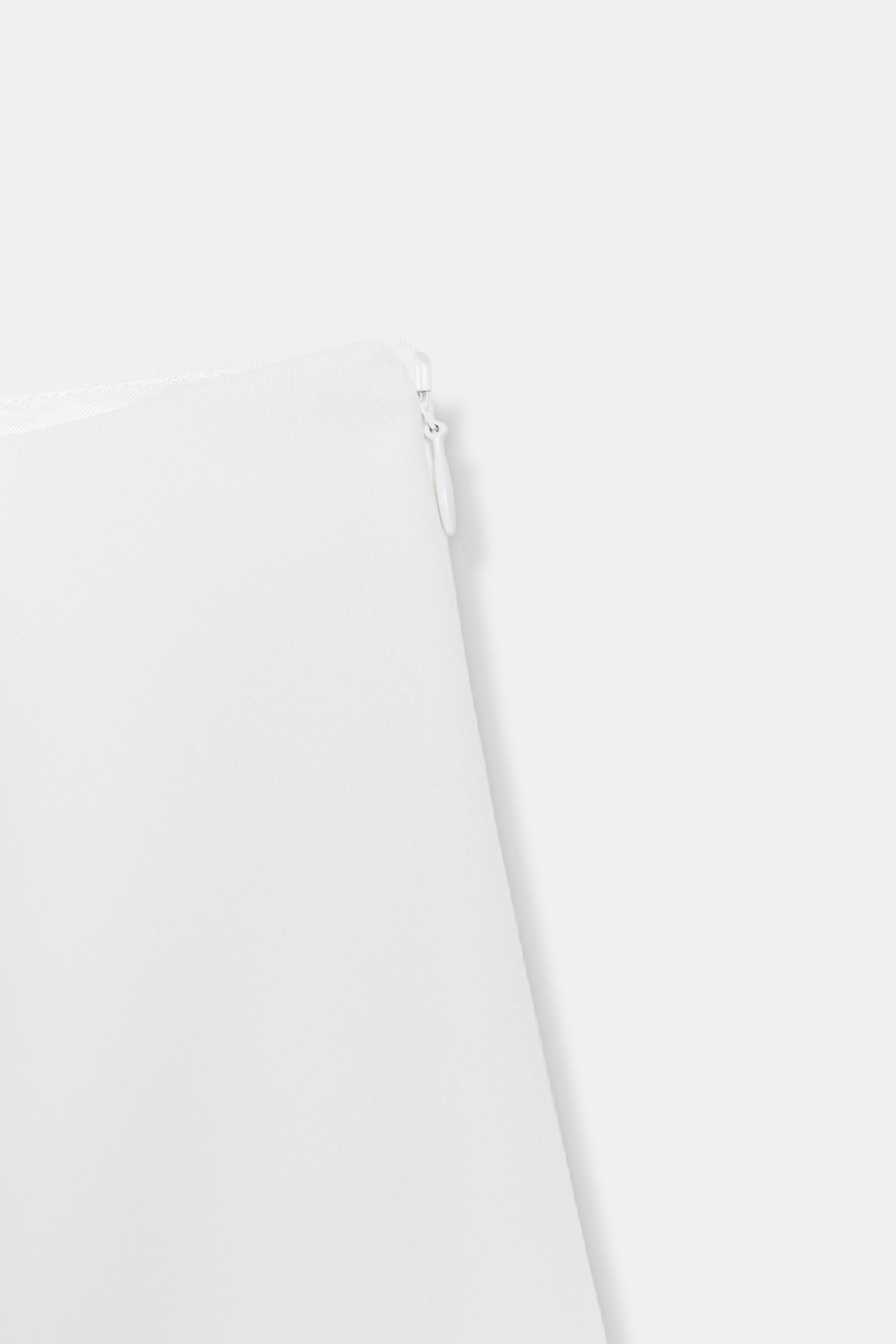 ZW COLLECTION ASYMMETRIC RUFFLED SKIRT | Zara US