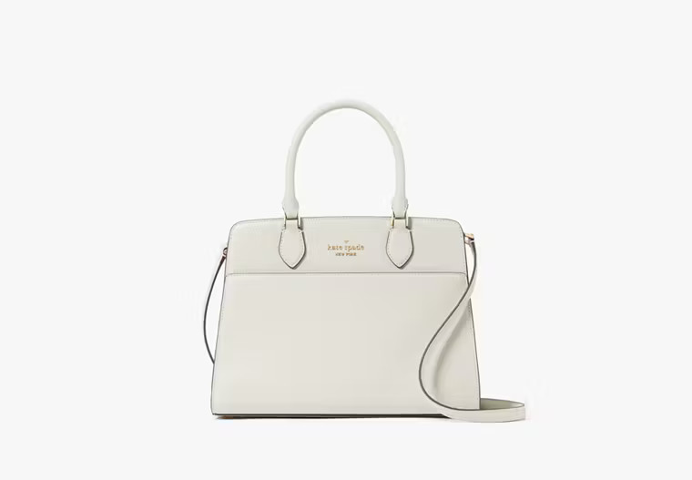 Madison Saffiano Leather Medium Satchel | Kate Spade Outlet
