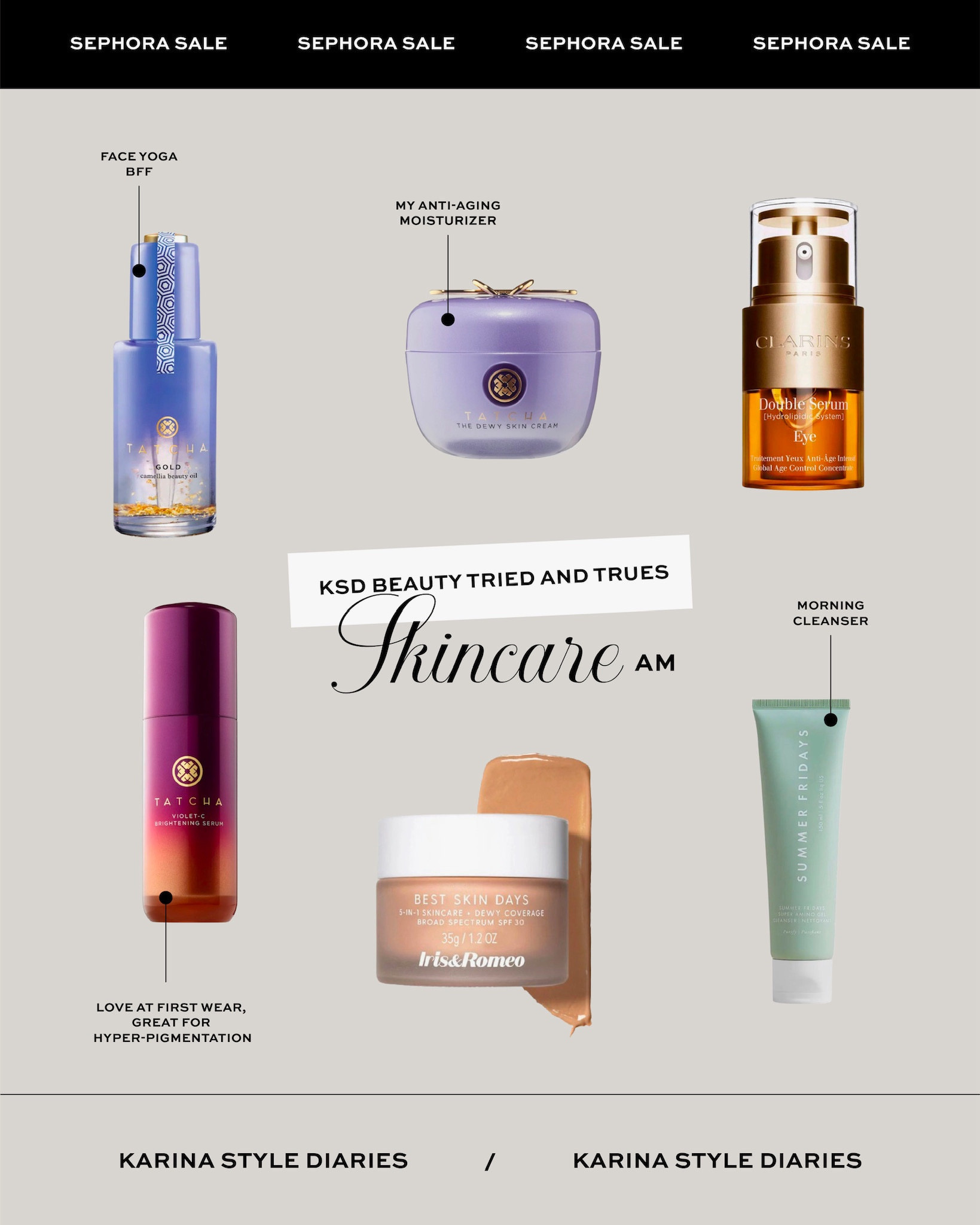 Sephora Sale Skincare AM Routine ✨ In honor of the big event, I thought I would put together a guide with all of my morning skincare routine must-haves. These picks work year-round but I find them especially luxe during the dry and cold fall and winter months! Use code SAVINGS for 20% off!

#LTKSaleAlert #LTKBeauty #LTKFindsUnder100