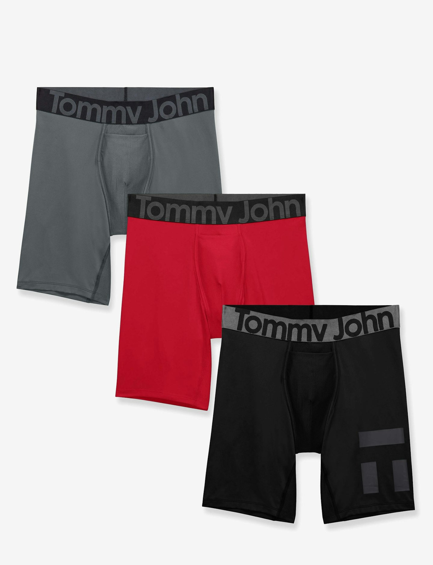 360 Sport Fashion Boxer Brief 8" (3-Pack) | Tommy John