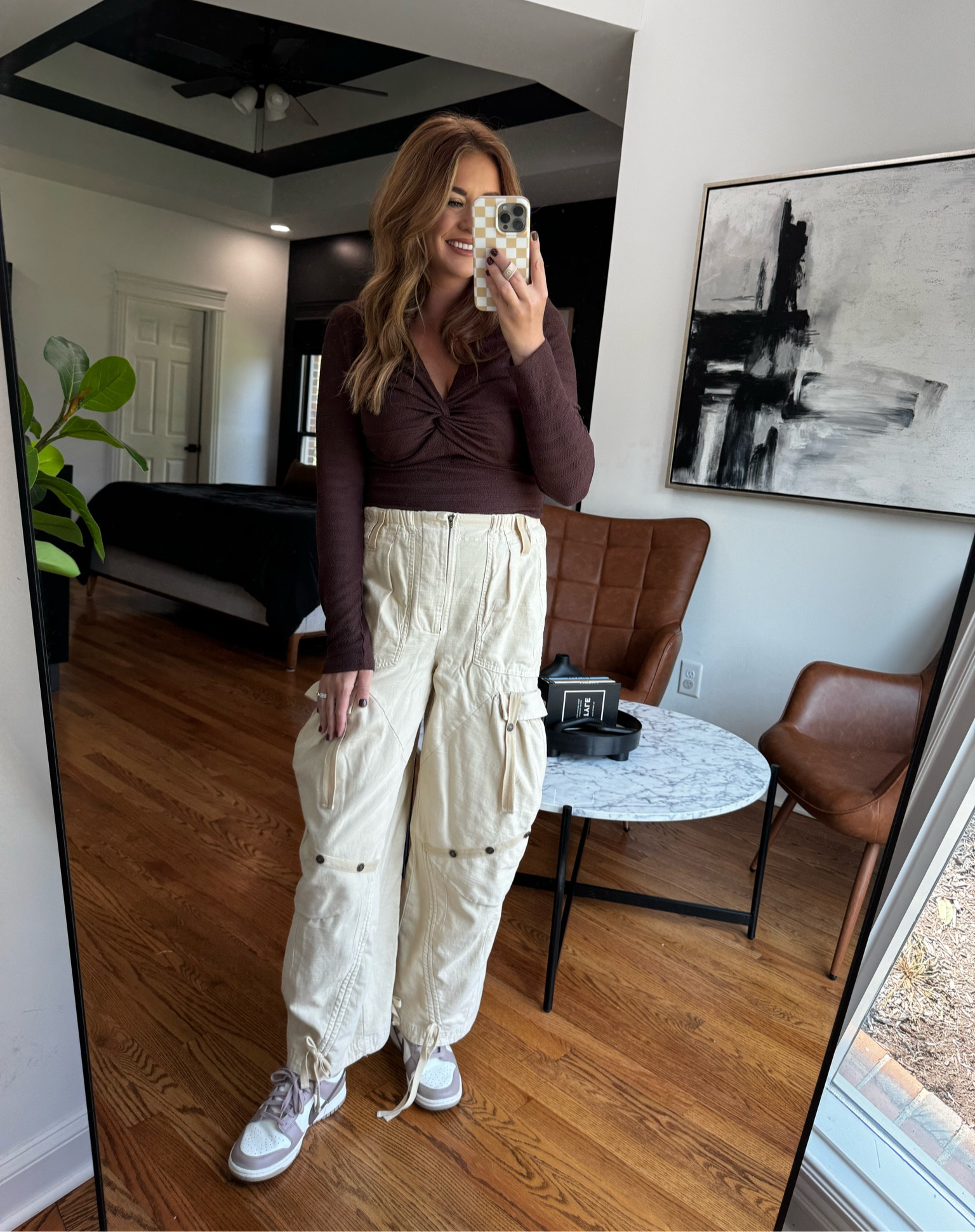 OBSESSED with this Amazon top!! Can’t wait to style it for fall 🤎 wearing a medium 

#LTKFindsUnder100 #LTKFindsUnder50 #LTKStyleTip