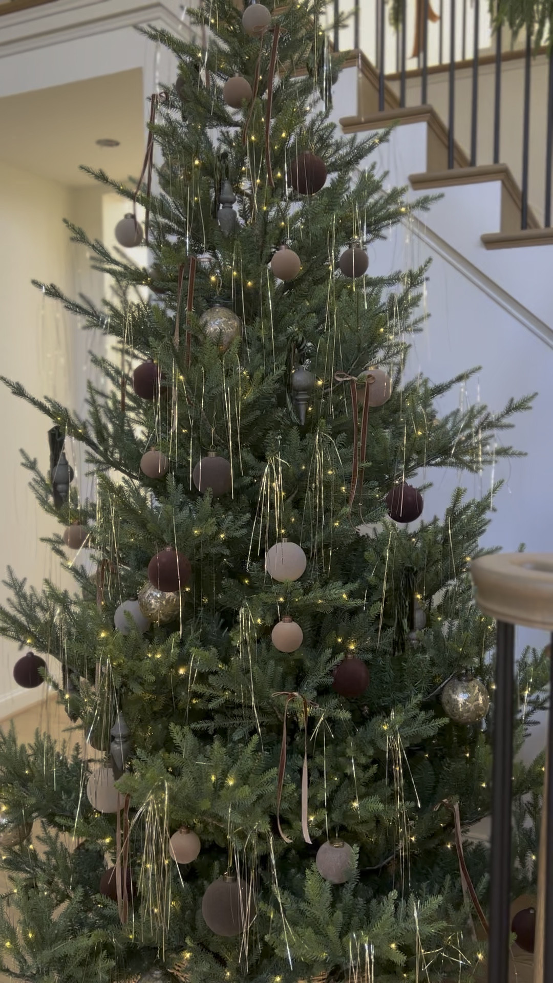 Neutral Christmas tree decor. Who says you have to use either tinsel or ribbons…I used both and love the effect!

The prettiest green velvet ribbon does exist. I ordered several different dark green ribbons to find the one that has a brown undertone instead of blue so you don’t have to!

Amazon find, Amazon holiday, Christmas ribbon, velvet ribbon, McGee, Michaels, Target find, Target Holiday 

#LTKHome #LTKHoliday #LTKWatchNow