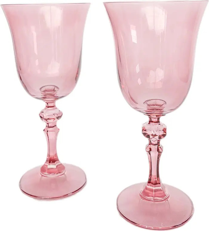 Estelle Colored Glass Set of 2 Regal Goblets | Nordstrom | Nordstrom