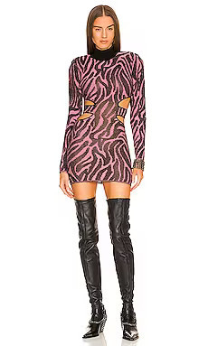 DUNDAS x REVOLVE Jett Jacquard Dress in Animal Jacquard from Revolve.com | Revolve Clothing (Global)