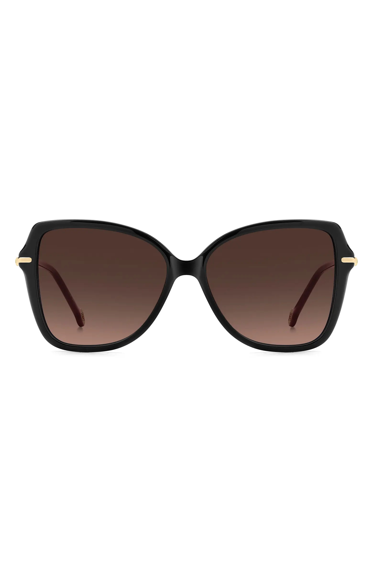 Carolina Herrera Her 56mm Gradient Butterfly Sunglasses | Nordstrom | Nordstrom