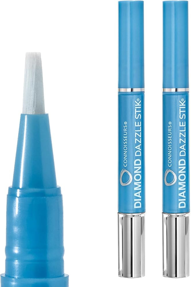 CONNOISSEURS Diamond Dazzle Stik - Portable Diamond Cleaner for Rings and Other Jewelry - Bring O... | Amazon (US)