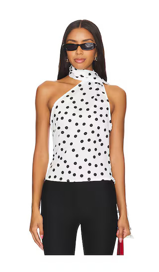 Rialta Top in Polka Dots | Revolve Clothing (Global)