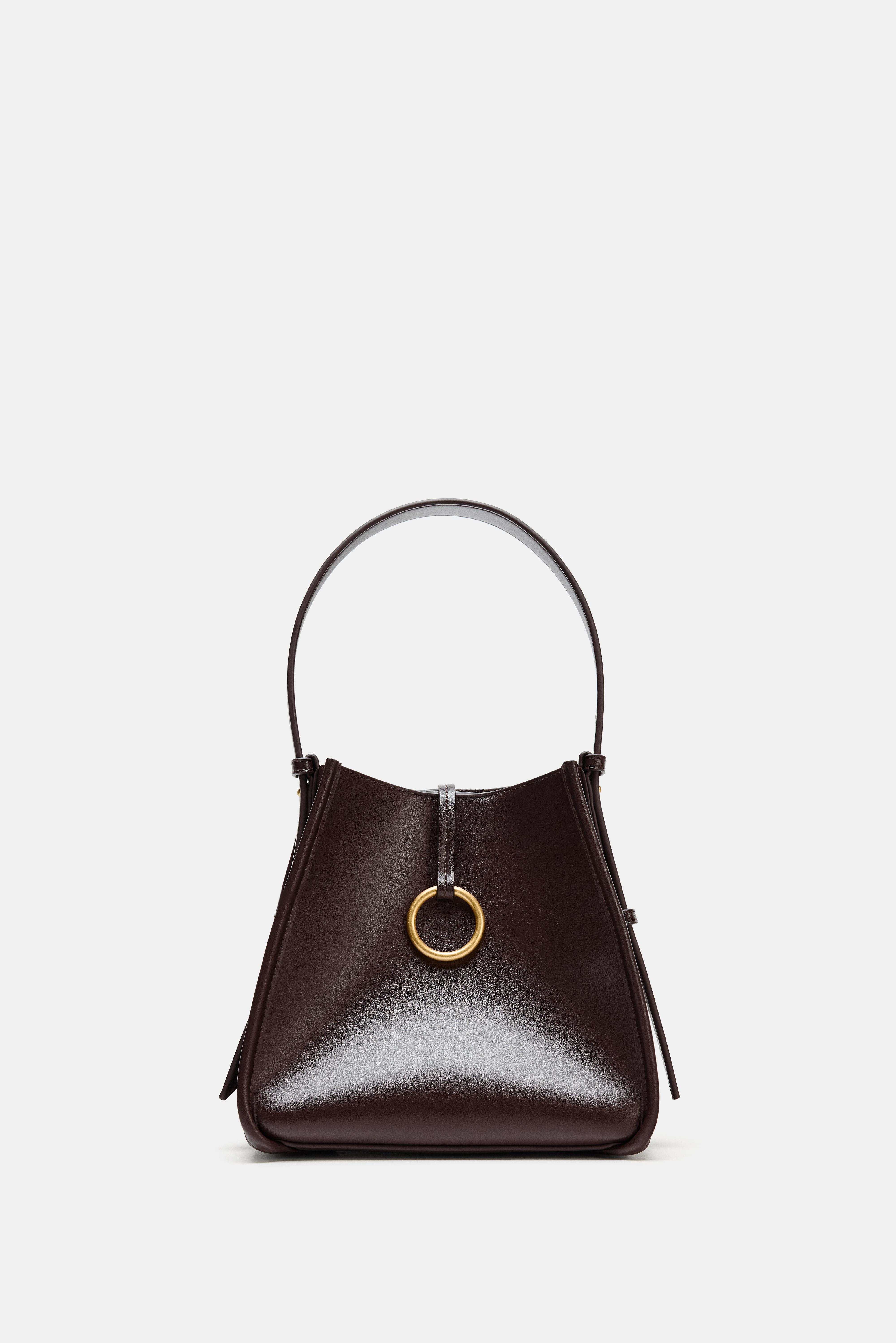 MINI BUCKET BAG WITH METAL RING | Zara US