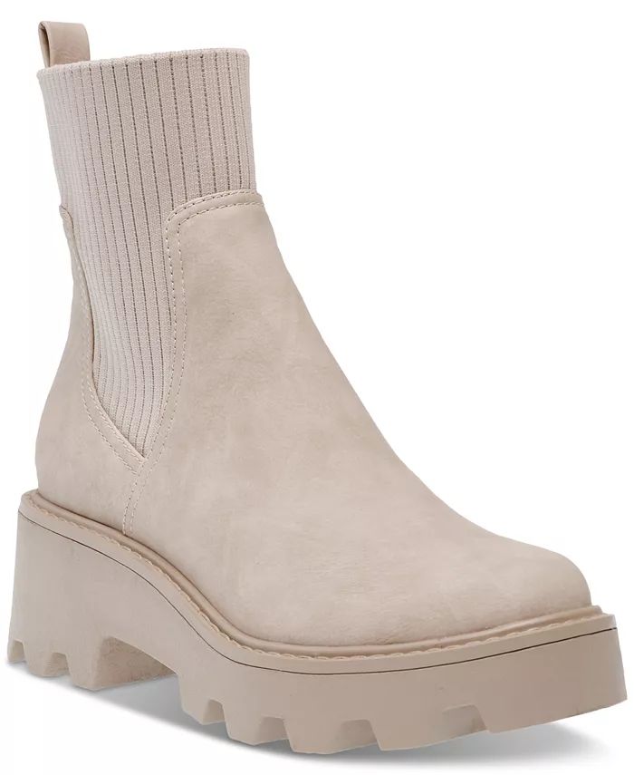 Women's Villa Chelsea Lug Sole Booties | Macy's