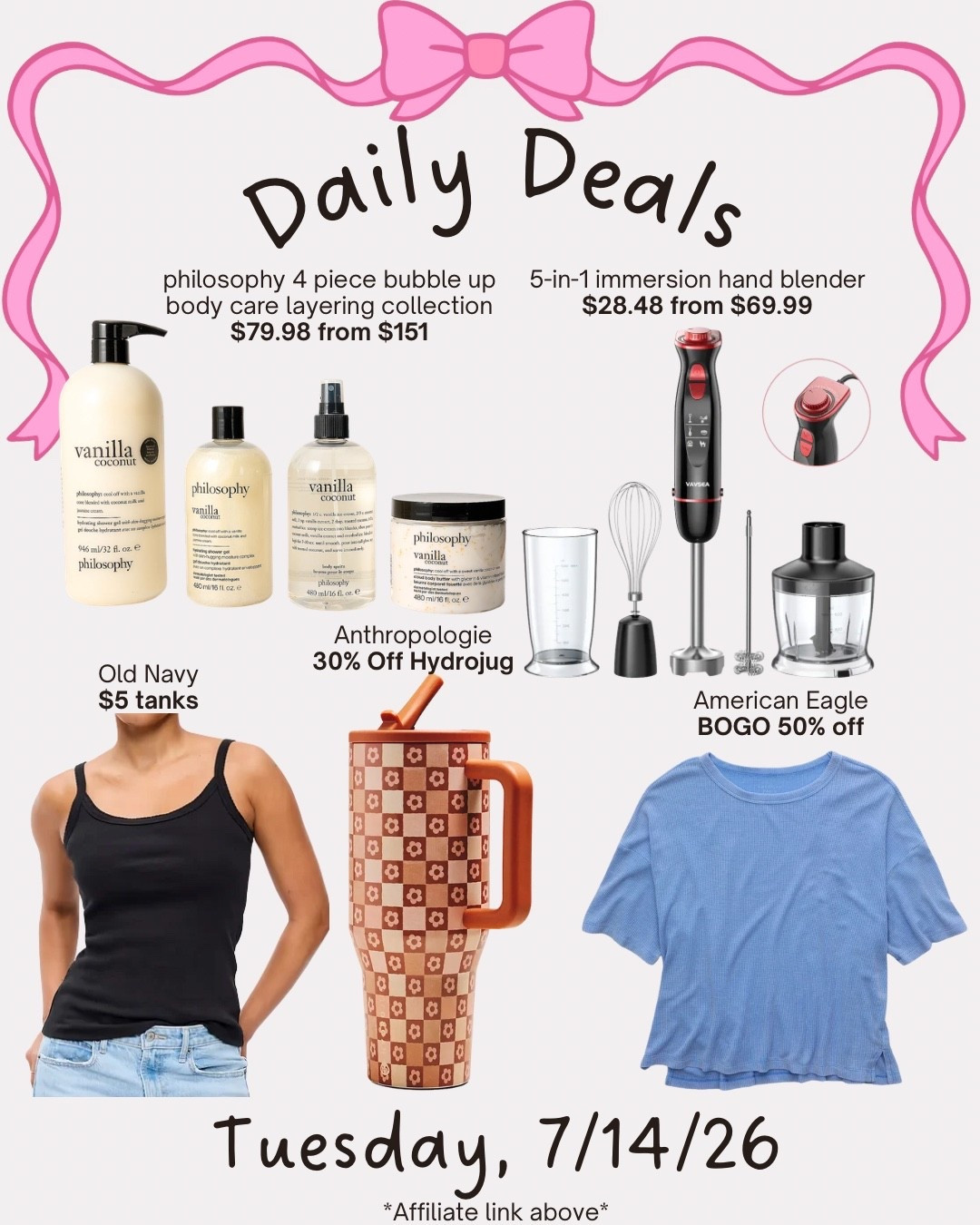 Daily deals

#LTKHome #LTKSaleAlert #LTKSeasonal