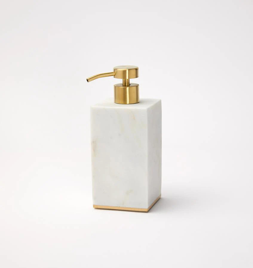 Pietra Marble Soap Dispenser | SFERRA Fine Linens