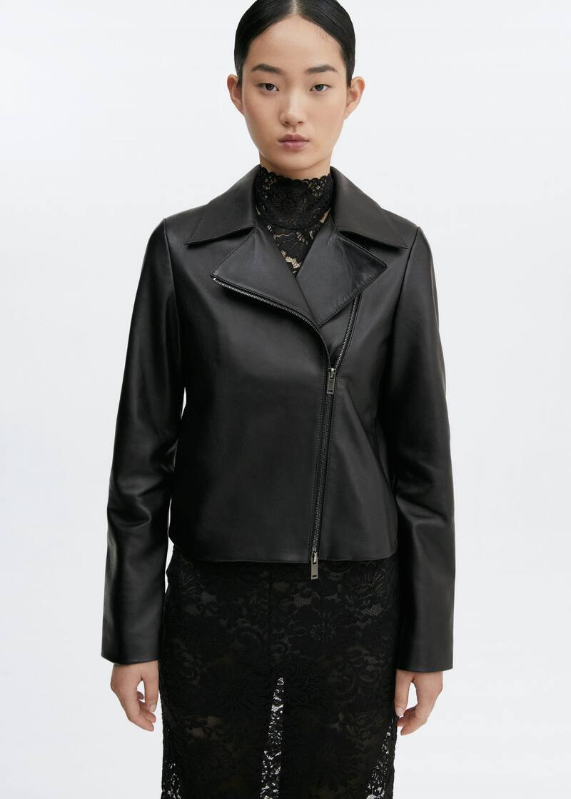Search: black leather jacket (28) | Mango USA | MANGO (US)