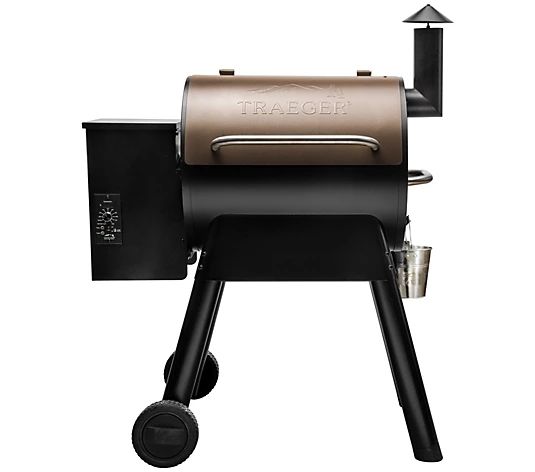 Traeger Pro Series 22 Wood Fired Pellet Grill & Smoker - QVC.com | QVC