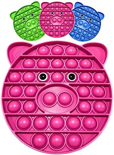 HOWDY DADA Bubble Fidget Toy - Limited Edition Pig Dimple Design - Pink | Amazon (US)