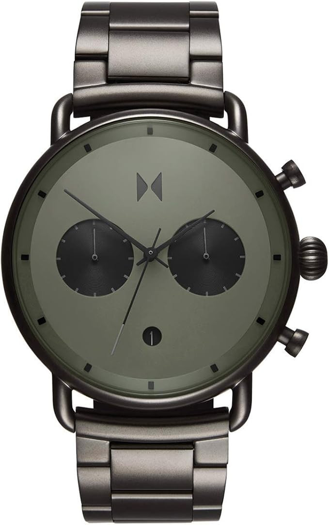 MVMT Blacktop Men's 47 MM Rallye Green Chronograph Watch | Amazon (US)
