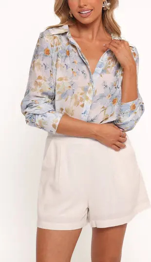 Adalee Floral Print Shirt | Nordstrom Rack