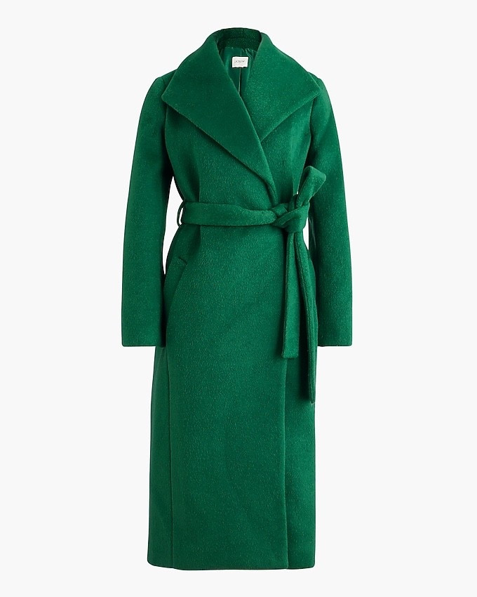 JCrew Factory Belted Wrap Coat 

#LTKSaleAlert