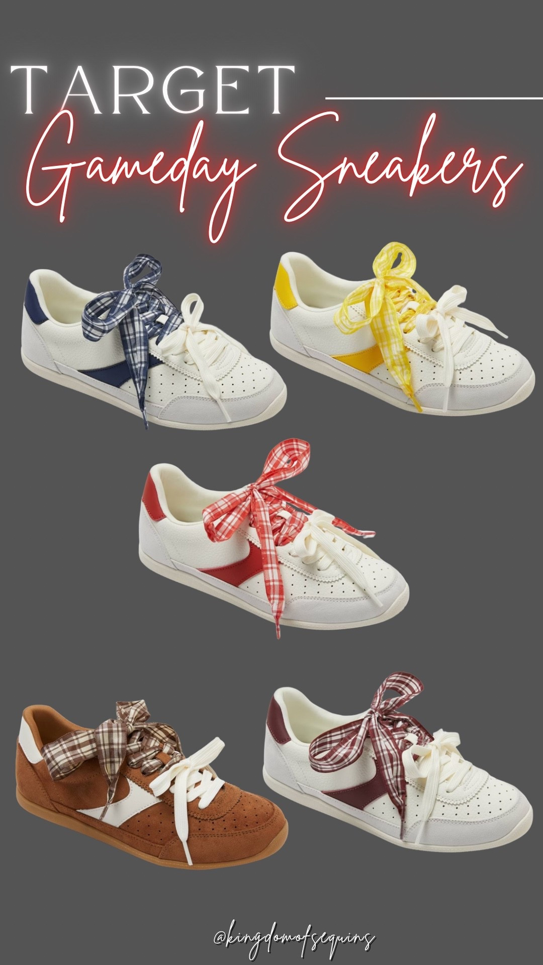 Target Gameday Sneakers

#LTKgrwm #LTKootd #LTKdayinmylife