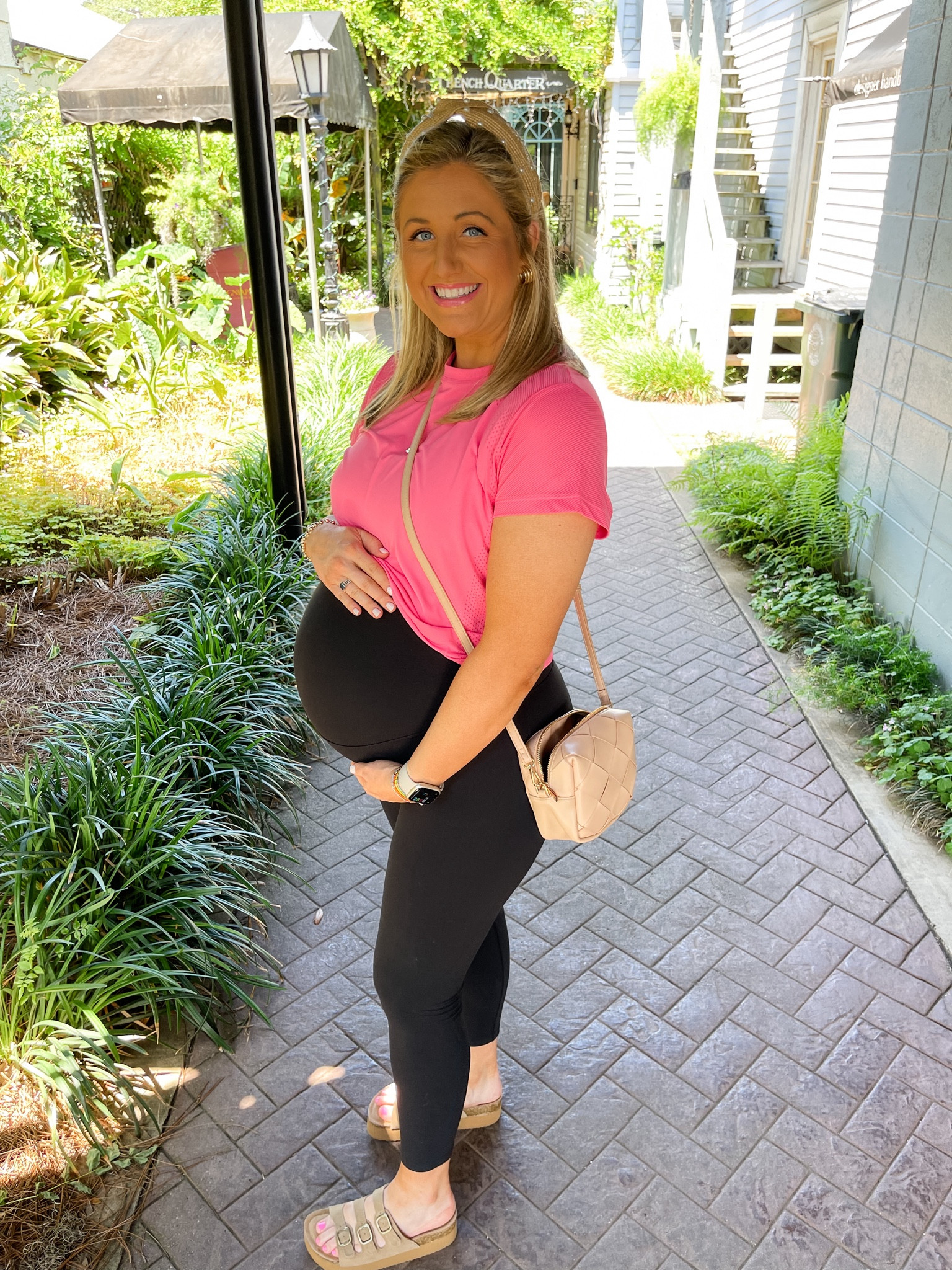 Love this crossbody from Target! & these maternity tight!!

#LTKfindsunder50 #LTKbump #LTKbaby