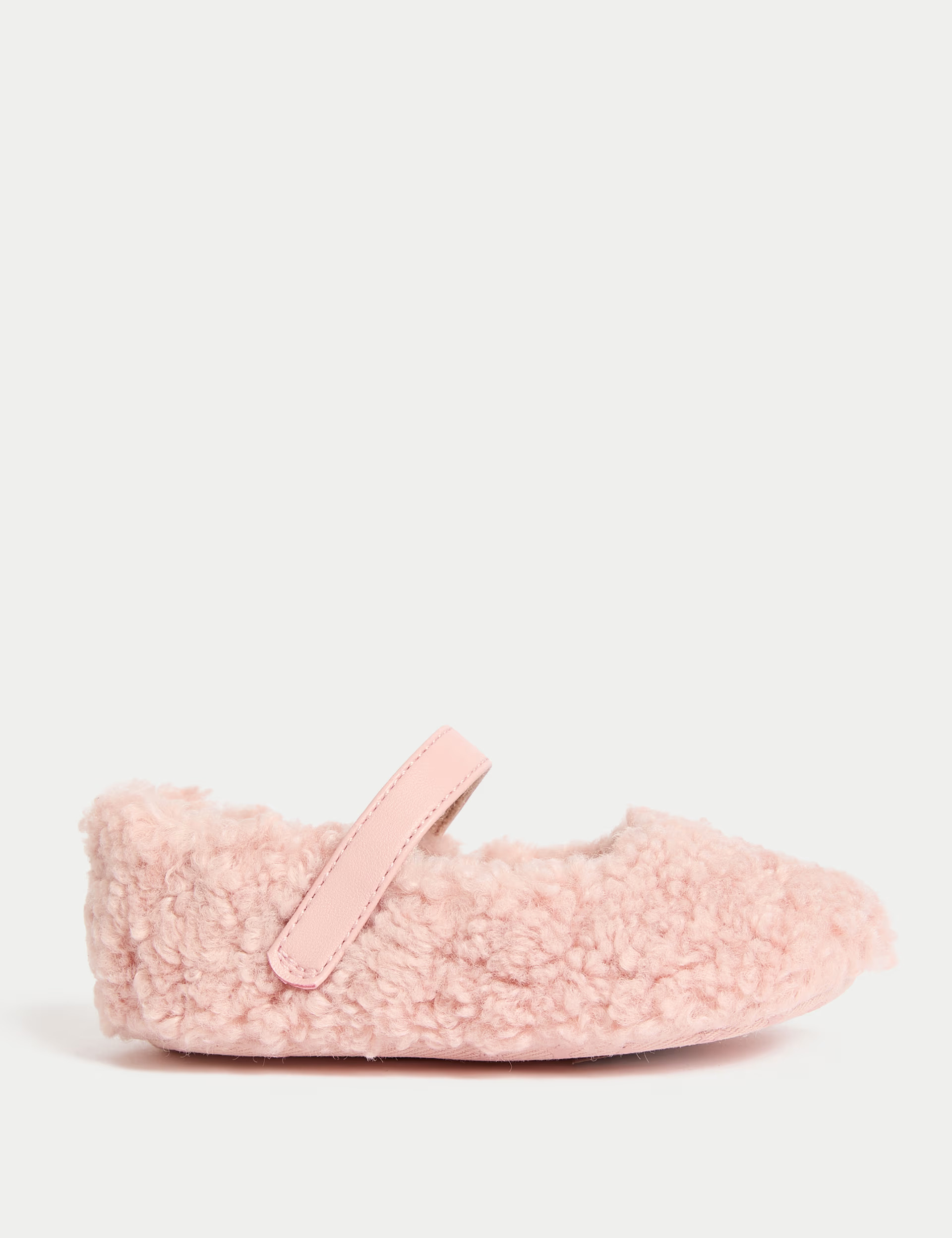 Baby Borg Ballet Pram Shoes (0-18 Mths) | M&S Collection at M&S | Marks & Spencer (UK)