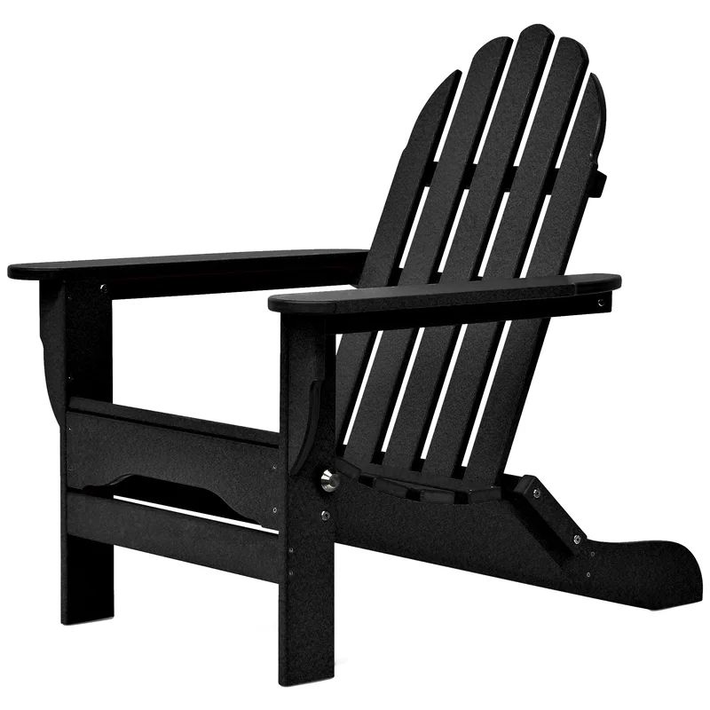 Hartington Plastic Folding Adirondack Chair | Wayfair North America