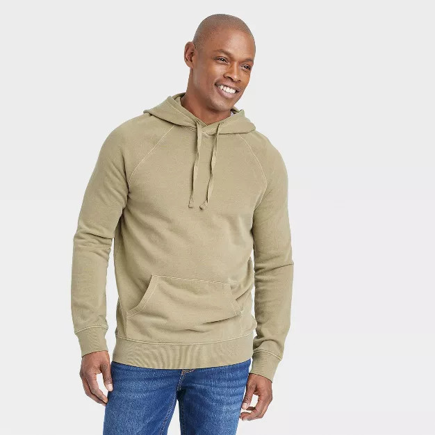 Men's French Terry Fleece Hoodie - Goodfellow & Co™ | Target