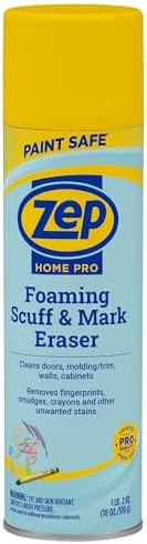Zep Home Pro Foaming Scuff & Mark Eraser, Paint Safe Surface Cleaner, 18 oz, for Doors, Walls, Mo... | Amazon (US)