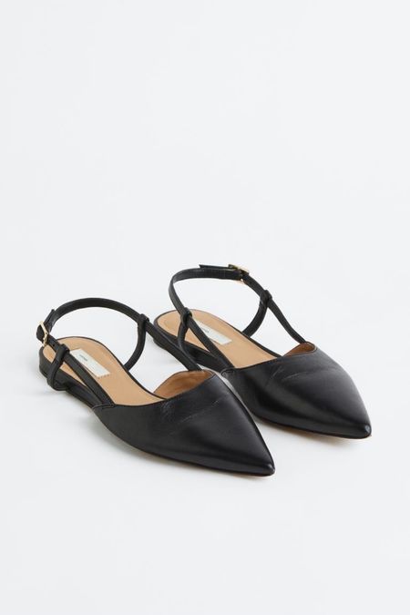 Leather slingbacks 

#LTKunder50 #LTKshoecrush #LTKworkwear