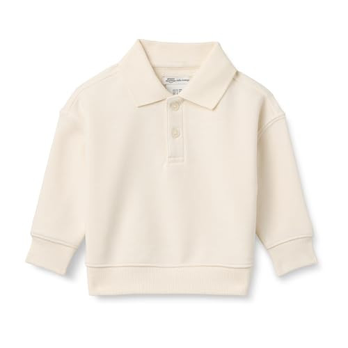 Amazon Essentials x Sofia Grainge Babies, Toddlers, and Boys' French Terry Polo Sweatshirt | Amazon (US)