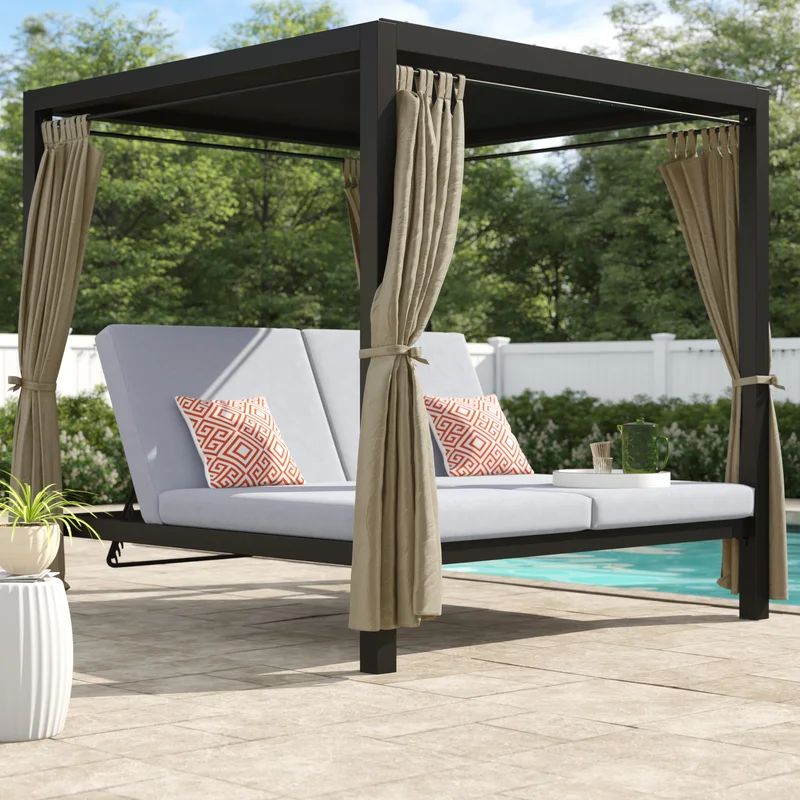 Aaron Patio Daybed with Cushion | Wayfair North America