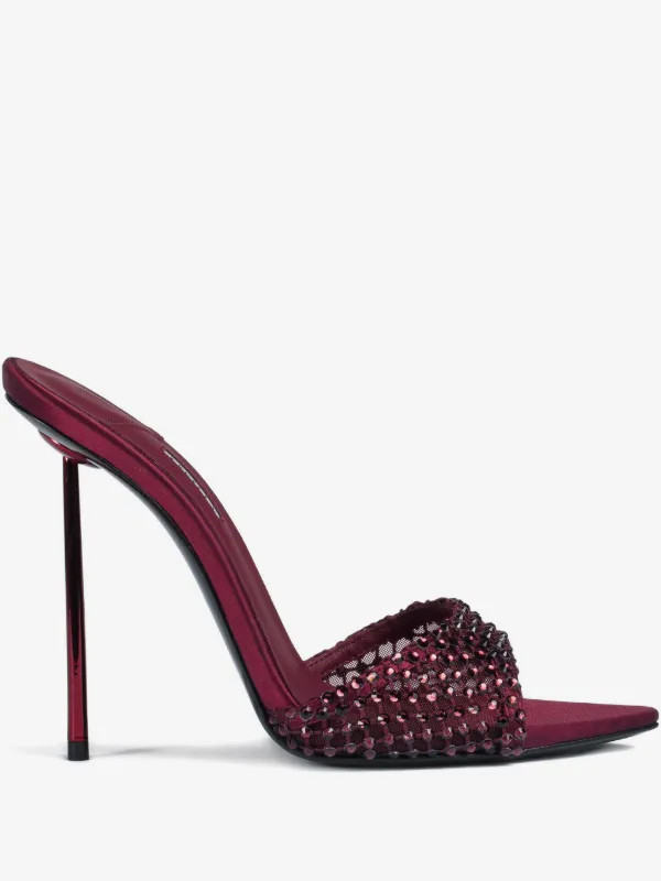 120mm Gilda satin sandals | Farfetch Global
