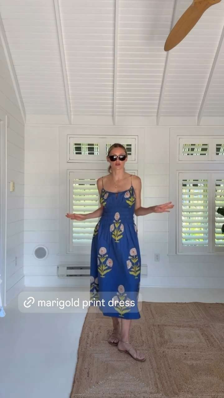Such a pretty dress for Summer💙 

 #LTKgrwm #LTKootd #LTKSeasonal