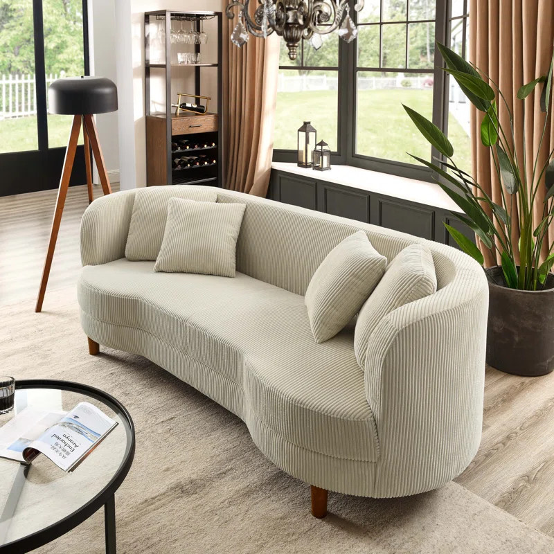 Lutanda 90'' Upholstered Sofa | Wayfair North America