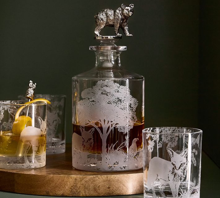 Fantastical Forest Decanter | Pottery Barn (US)