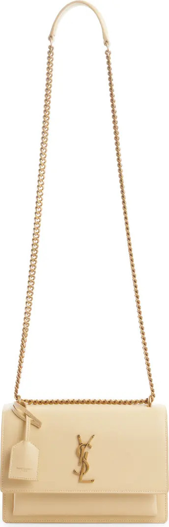 Medium Sunset Leather Shoulder Bag | Nordstrom