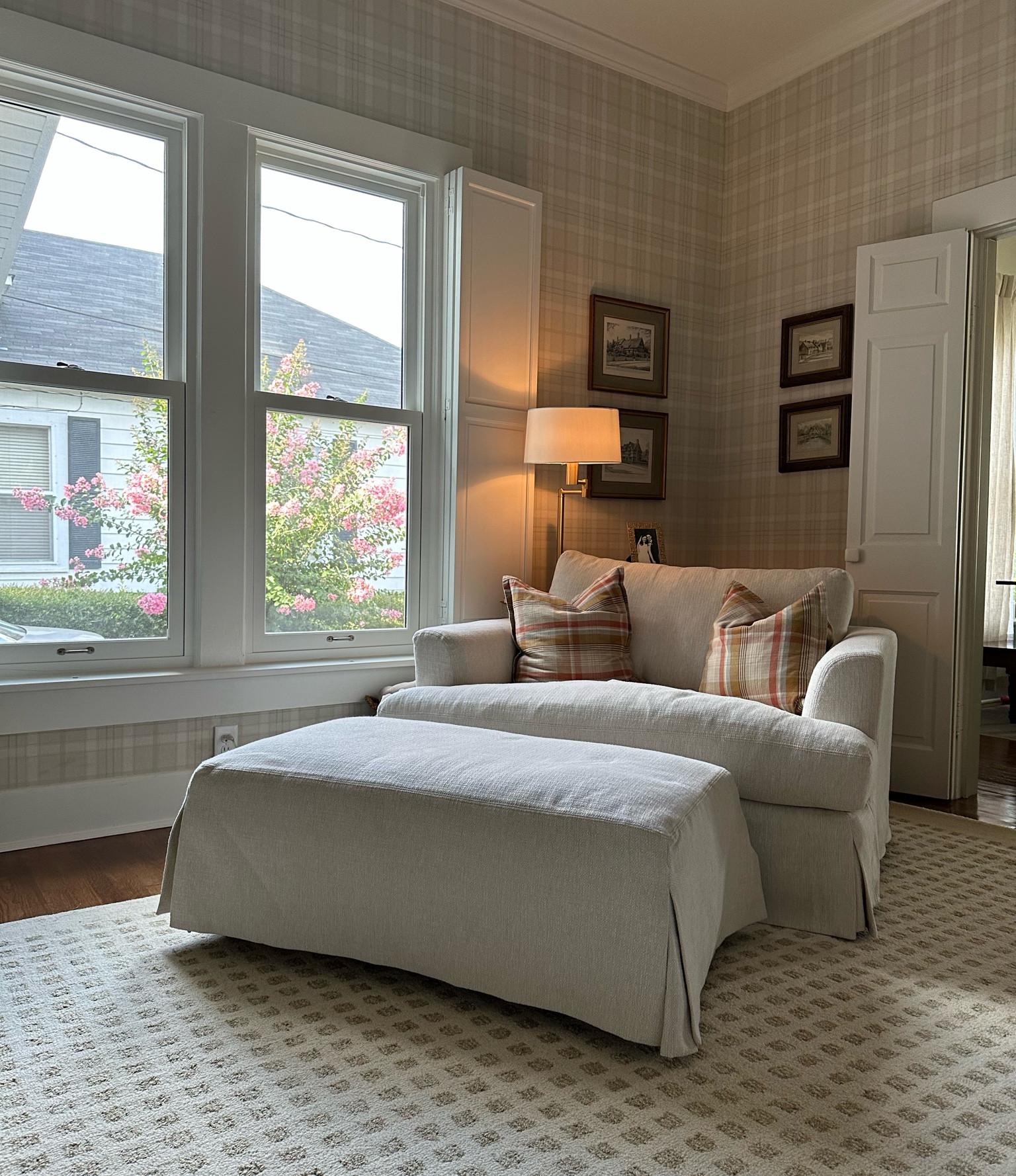 New Loloi x Chris Loves Julia rug just completing the library!!