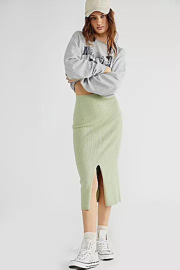 Skyline Midi Skirt | Free People (Global - UK&FR Excluded)