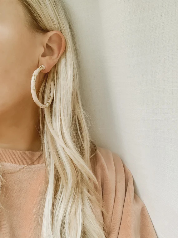 The Betty Hoops (neutral & gold) | Etsy (US)