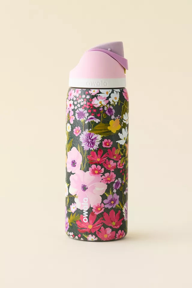 Owala UO Exclusive Painted Meadow FreeSip 32 oz Water Bottle | Urban Outfitters (US and RoW)